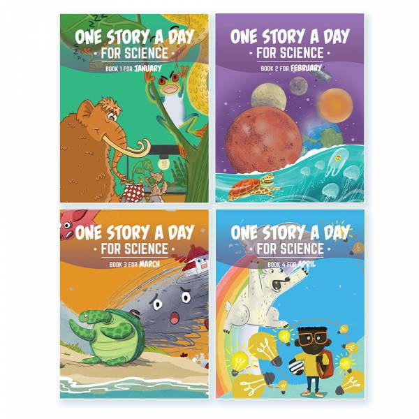 One Story a Day for Science: Collection 1-4