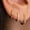 Gold-CZ Glossy, variant on YEUOYEA 3 Pairs Small Gold Hoop Earrings Set for Women, 14K Gold Plated Hypoallergenic Dainty Cute Huggie Hoops, Jewelry Gift