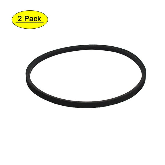 Unique Bargains O-560E 560mm Inner Girth Transmission Belt 2Pcs for Washing Machine
