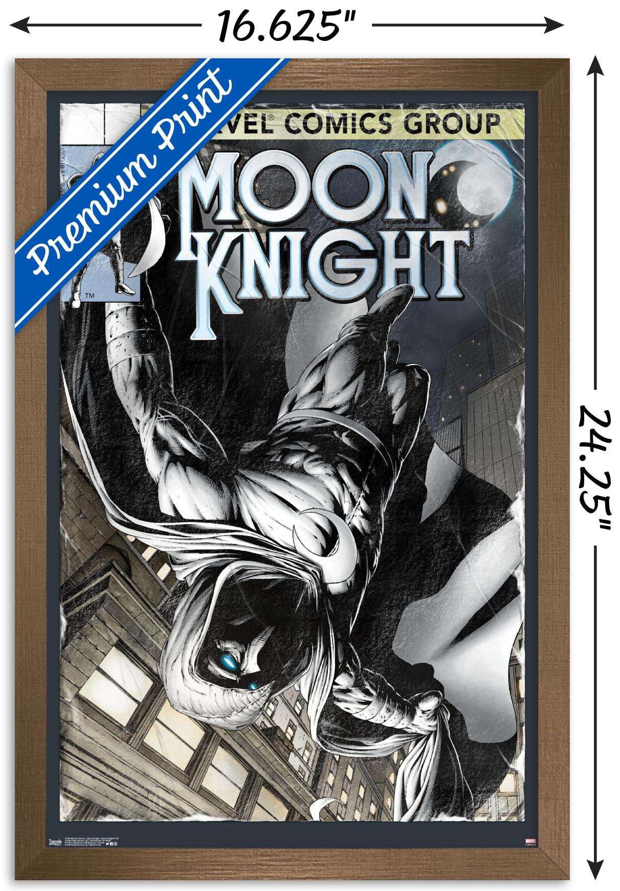 Marvel Comics - Moon Knight - Moon Knight #194 Wall Poster, 14.725" x 22.375", Framed