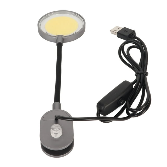 Luz para acuario con clip, luz para pecera con clip para pecera, luz para pecera diseñada meticulosamente