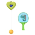 thumbnail image 4 of kurtrusly Indoor Hanging Table Tennis Trainer Self Workout Set Button Portable green 1 Paddle, 4 of 9