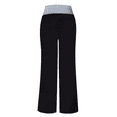 thumbnail image 6 of SOMER Lounge Pants for Women Casual Wide Leg with Contrast Waistband Drawstring Comfy Stretch Pajama Bottoms, 6 of 6