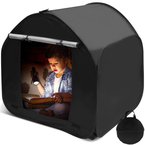 Sensory Tent for Kids 36" Pop Up Calm Corner Tent Blackout Sensory Room Play Den for Autism ADHD SPD Children with Storage Bag