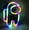 Multicolor, variant on Neon Night Light, LED Neon Signs Night Light Astronaut Neon Lights Neon Lights for Kids Bedroom Battery USB Operated