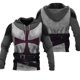 thumbnail image 3 of Sudadera con capucha vintage con estampado 3D de los Caballeros Templarios para hombre, ropa informal de gran tamaño, sudaderas con capucha, ropa para hombre, jerséis de manga larga, 3 of 5