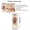 th3655-22*58cm*4pcs, variant on Decorative Sticker, Wall Art Stickers, Arch Display Window Theme Exotic Leaf Floral Fake Window Scene, Removable Self-Adhesive PVC Wallpaper, Sticker Decorations, Wall Decal