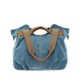 thumbnail image 1 of Bolsos de lona para mujer, bolsos tote estilo hobo, bolsos de hombro casuales, estilo retro vintage, 1 of 5