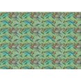 thumbnail image 1 of Ahgly Company Indoor Rectangle Patterned Algae Green Area Rugs, 2' x 5', 1 of 6