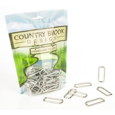 

25 - Country Brook Design® 1 1/2 inch Lite Welded Rectangle Rings