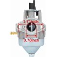 thumbnail image 3 of 16100-Z8B-901 Carburetor for GCV160LA0 Engine, HRR216K10, HRR216K9, HRS216K5, HRS216K6 Trimmers, 3 of 4