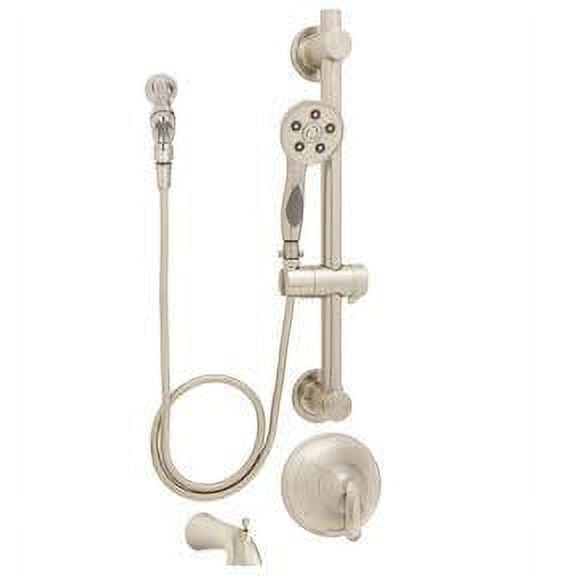 Speakman SM-7090-ADA-PBN Caspian 2.5 GPM Pressure Balanced Valve Trim - Nickel