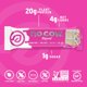 thumbnail image 2 of Pastel de cumpleaños no bañado en vaca Protein Bars, 20 g, vegano, 12 unidades, 2 of 5