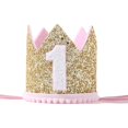 thumbnail image 1 of wonima02 1st Birthday Crown Hat for Baby - First Birthday Party Decor for Baby Show…, 1 of 1
