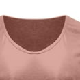 thumbnail image 4 of UPPADA Cap Sleeve Tops for Women Summer, Summer Tops for Women Casual T Shirts Loose Soft Solid Blouse Basic Tees, 4 of 6