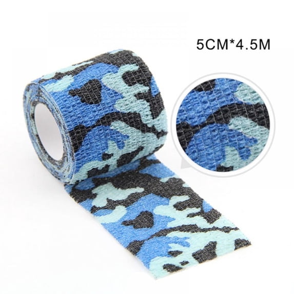 4 Roll Nonwoven Self-Adhesive Bandage, Self-Adherent Cohesive First Aid Medical Wrap, Elastic Athletic/Vet Tape, 2in x 14.76ft