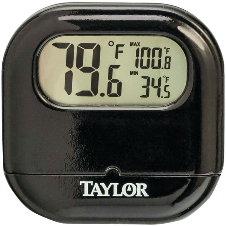 Taylor Dual Event Digital Timer with Clock White 