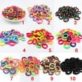 thumbnail image 2 of 50pcs Styling Tools Hair Accessories High-Elastic Kids Children Headbands Hair Rope Elastic Hair Scrunchie Small Hair Bands 1, 2 of 8