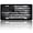 Black and White, variant on USA 250th Anniversary License Plate, Personalized Black and White Car Front License Plate Cover, Car Decor Accessory Stainless Aluminum Metal Rust-Proof Car Plate Novelty Vanity Tag 6 X 12 Inch