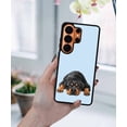 thumbnail image 5 of WIRESTER Shockproof Soft Rubber Cover Case for Samsung Galaxy S26 Ultra 6.9" 2026, Rottweiler Dog Lying Down Looking Up On Light Blue Background, 5 of 5
