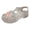 Z2-White, variant on Staki Jelly Shoes for Toddler Girls Girls Princess Jelly Shoes - Sparkly Dress Up Sandals for Cosplay & Parties | Lightweight Ballet Heels for Kids(White,13.5 Little Kid)