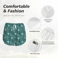 thumbnail image 4 of Balery Lephants in the Jungle Pantalones cortos deportivos para mujer con forro y dos bolsillos, elásticos, para entrenamiento, gimnasio, yoga-Small, 4 of 7