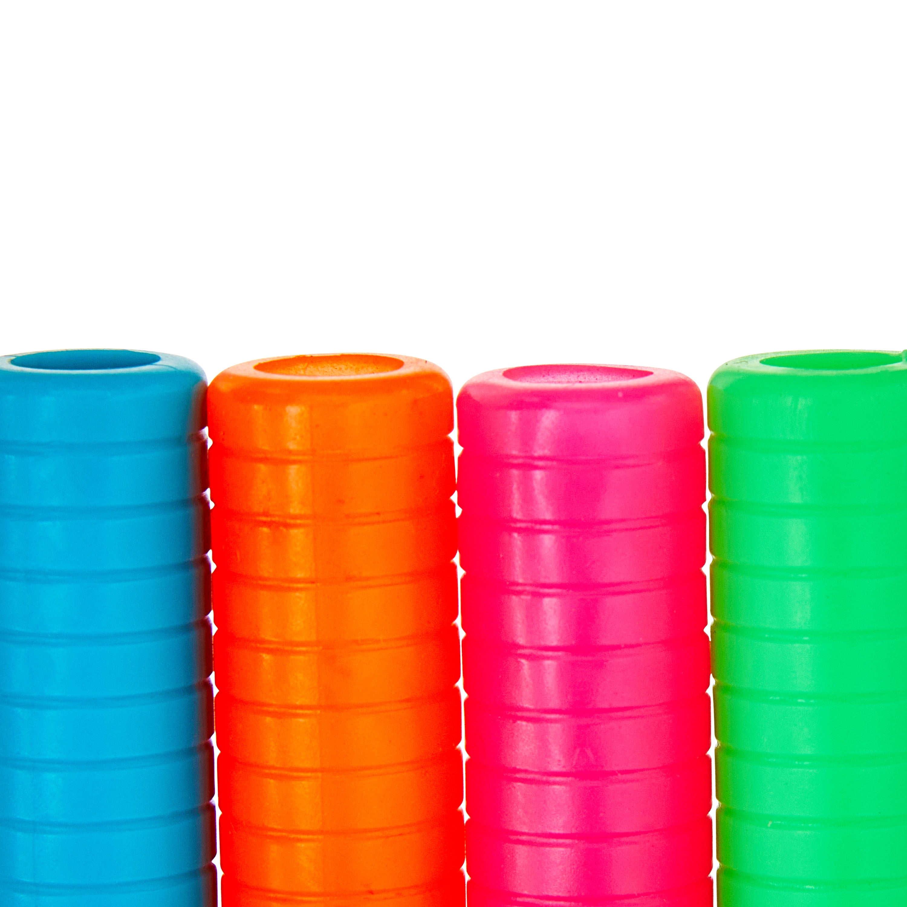 Pen+Gear Neon Pencil Grips, 20-Count – Soft, Cushioned Grips for Pencils and Pens