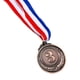 thumbnail image 2 of 5x Medalla De Premio Medalla De Recuerdo Con Cintas Para El Cuello Para Fiestas De Baloncesto Y Softbol Latón, 2 of 8