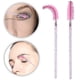 thumbnail image 4 of 100 cepillos desechables para pestañas - Varitas de rímel de cristal rosa - Cepillo aplicador para extensiones de pestañas, 4 of 5