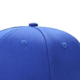 thumbnail image 3 of Flat Bill Visor Classic Snapback Hat Blank Adjustable Brim High Top Fashion Color Style Solid Color Baseball Hat for Hiking, 3 of 4