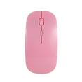 thumbnail image 3 of Optical 2.4G Wireless Mouse Portable Ultra-thin Mute Mouse 4 Keys Wireless Optical Mouse 1600DPI for   Desktop Computer Laptop Pink, 3 of 7