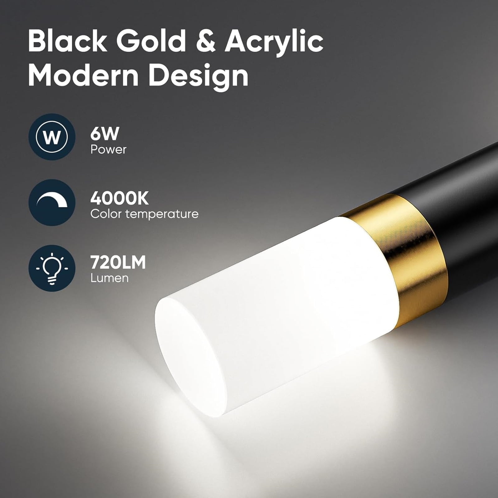 Glitnous Pendant Lighting 3 Light Ceiling Lights Hanging Lamp Black Gold LED Pendant Lights Fixtures Over The Sink Light for Kitchen Island Dining Room Bedroom Hanging LED Lights
