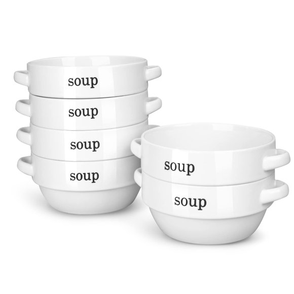 Soup Bowls with Handles