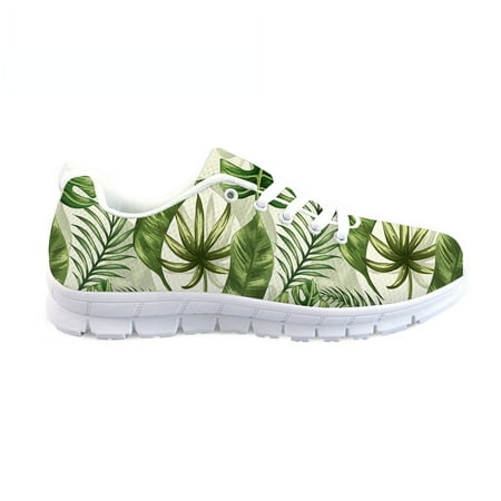 

Women Sneakers Coconut Tree Printing Female Vulcanized Shoes Casual Slip on Ladies Flat Shoe Mesh Trainers Soft Walking Footwear