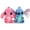 Blue + Pink Set, variant on Lilo Stitch Angel Plush Stuffed Animal Plush Toy Plush Doll 20cm 7.87" inch tall
