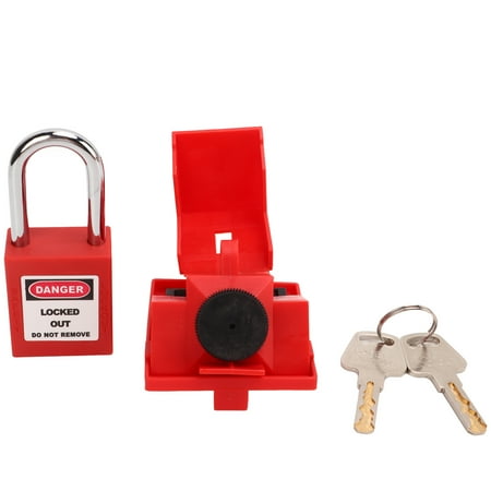 Circuit Breaker , High Circuit Breaker Lockout Device Nylon Metal Wide ...