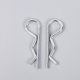 thumbnail image 2 of EXHUMKY 150Ud Durable Carbon Steel Small Cotter Pin White Metal for Replacement Projects, 2 of 5