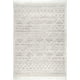 thumbnail image 2 of Alfombra NuLoom Ansley Moroccan Tassel 2x3 gris claro, 2 of 9