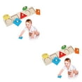 thumbnail image 4 of VONKY Geometric Shape Puzzles With Knobs Toys Develop Fine Motor Skills Entertain 2Set, 4 of 6