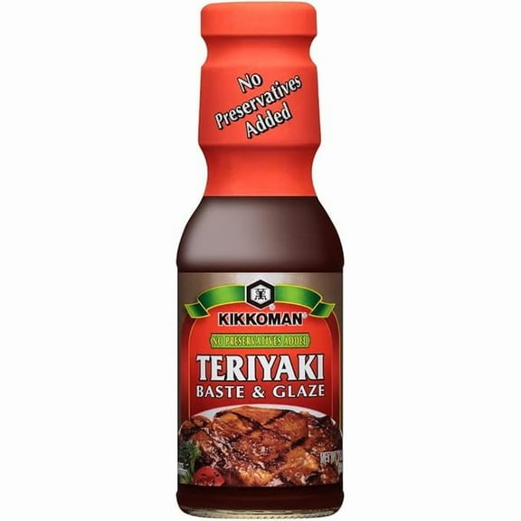 Kikkoman Preservative Free Teriyaki Baste & Glaze Baste & Glaze, 11.8 Ounce