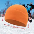 thumbnail image 4 of Diufon Beanie Hats for Unisex-Adult Winter Fleece Thickened Warm Windproof Hiking Hat Casual Outdoor Ski Caps, 4 of 4