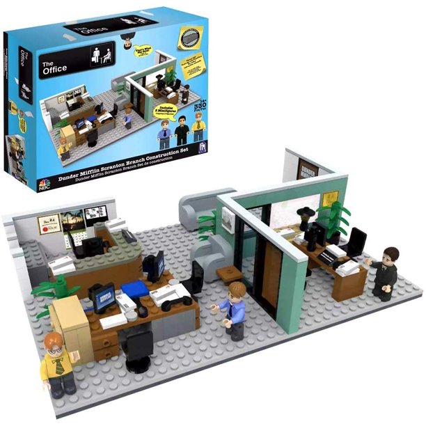The Office Dunder Mifflin Scranton Branch Construction Set Walmart