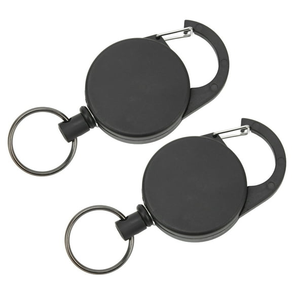 Retractable Key Holder,2 Pcs Retractable Key Retractable Badge Holder Retractable Key Ring Custom Engineered