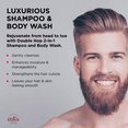 thumbnail image 3 of MKS eco for Men Double Hop 2-in-1 Shampoo & Body Wash, Sandalwood, 10 fl oz, 3 of 6