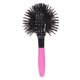 thumbnail image 2 of Peine para rizos en forma de D, cepillo para desenredar el cabello con forma de bola redonda de 360 grados, peine rizador de cabello con forma de bola, materiales ecológicos, 2 of 14