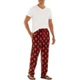 thumbnail image 2 of Fruit of the loom men's holiday print super soft microfleece pajama pant, 2 of 5