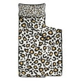 thumbnail image 2 of Black and Yellow Of Leopard Print Toddler Nap Mats for Kids Preschool,Sleeping Mat Bag or Kids,Toddler Sleeping Bag,Toddler Nap Mat or Daycare, 2 of 6