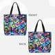 thumbnail image 2 of Easygdp Colorful Tie Dye Stained Glass 2 Bolsa Tote para Mujer, Bolso de Hombro para Trabajo, Playa, Viajes, Compras y Supermercado, 2 of 7