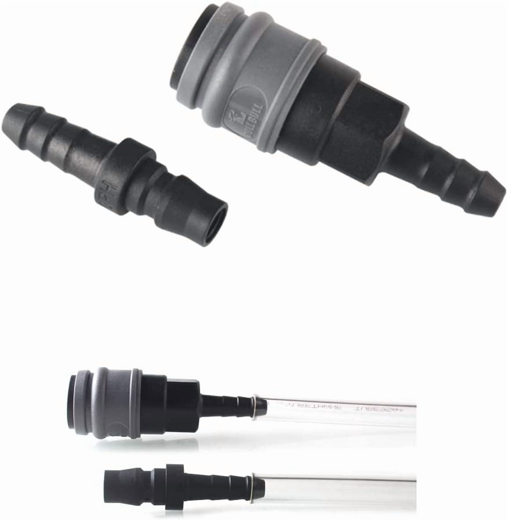 MKEUDQ-Beduan Quick Disconnect Set, Air Hose Fitting Quick Connect Coupler, 5/16" Barb Hose, Air Compressor Accessories Fitting, Industrial Type C