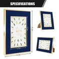 thumbnail image 3 of Tabletop Picture Frames, Decorative Gallery College Wall Frame, 5.5*3.5in, Blue, 3 of 6